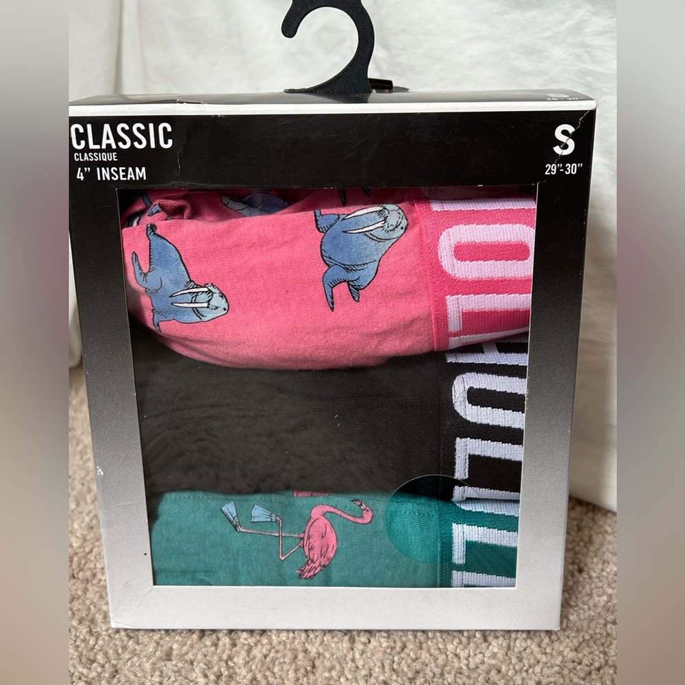 Hollister Classic 4” Boxer Briefs 3 pack Size S